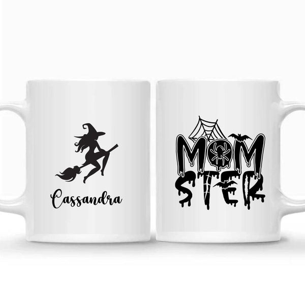 Personalized Halloween Mama Quotes Mug