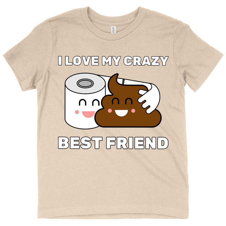 Kids' I Love My Best Friend T-Shirt - Bestie T-Shirt