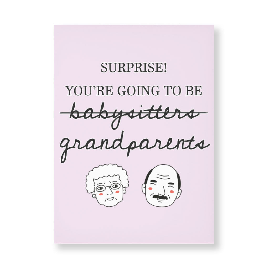 You're Going to Be Grandparents Wall Picture - Print Stretched Canvas - Word Art Wall Art