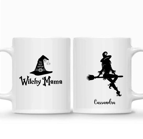 Personalized Sexy Witch Mama With Name Mug