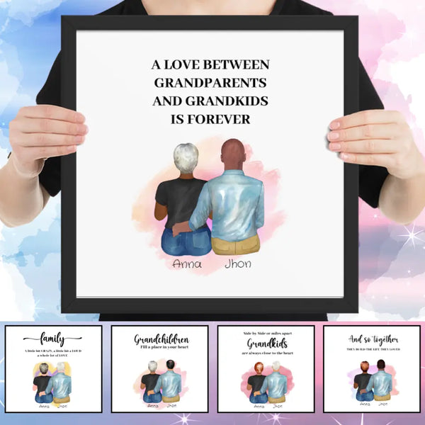 Personalized Grandparents Poster