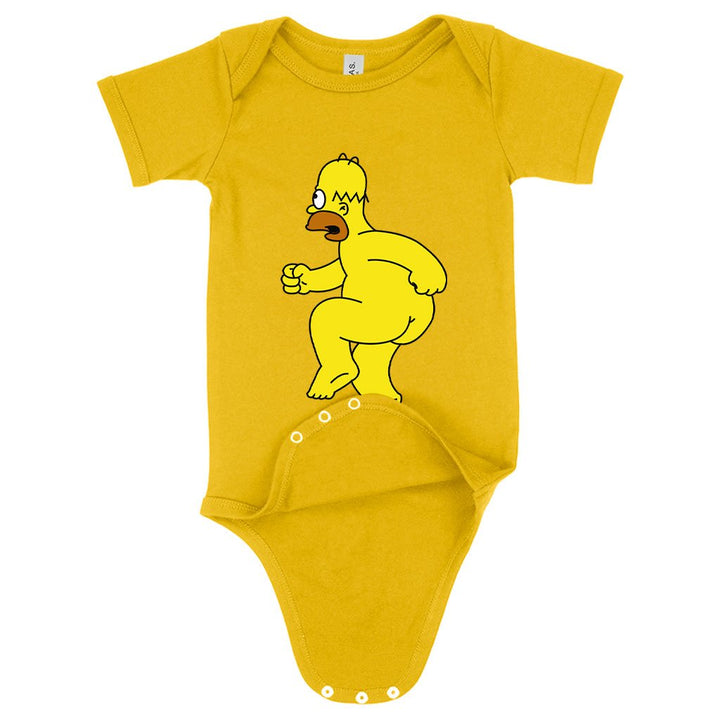 Baby Jersey Homer Onesie - Simpsons Onesies